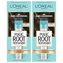 L'Oreal Paris Magic Root Permanent Hair Color Kit, 100% Gray Hair Coverage In Just 10 Minutes, Precision Brush Applicator for Seamless Application, 4A Beauty & Personal Care L'Oreal Paris