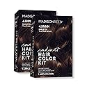 Madison Reed Radiant Hair Color Kit - 4.5NNN Darkest Brown with Warm Tones (Barletta Brown), 100% Gray Hair Coverage Permanent Hair Dye for Resistant Beauty & Personal Care Madison Reed