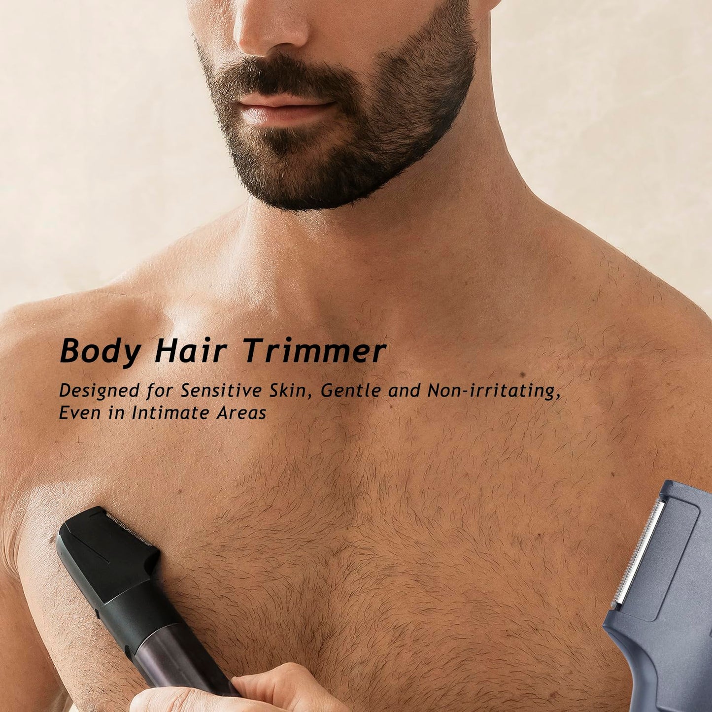 Aesfee Beard Trimmer for Men, 5-in-1 Waterproof Electric Razor & Hair Clippers Grooming Kit with 20 Precision Dial Lengths, USB-C Organizer & Charging Beauty and Personal Care Aesfee