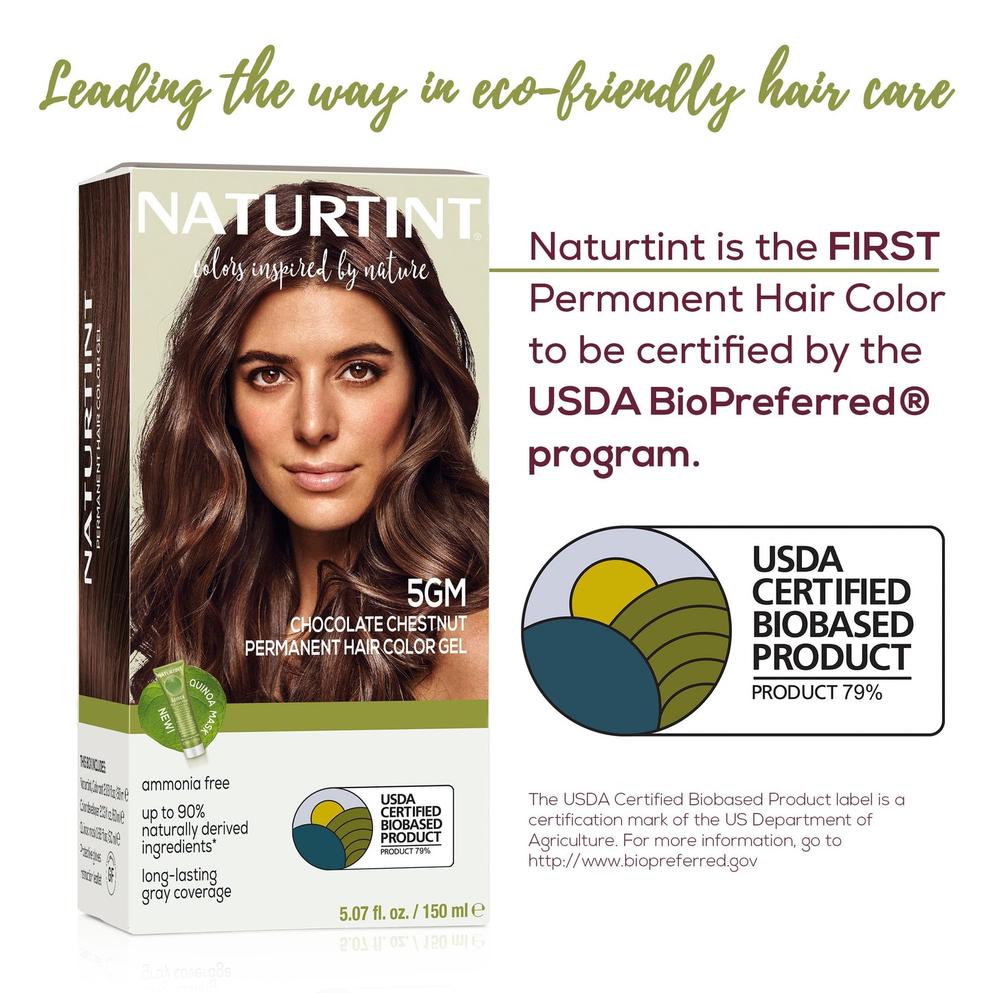 Naturtint 5GM Chocolate Chestnut Permanent Hair Color (Pack of 1), Ammonia Free, Vegan, Cruelty Free, up to 100% Gray Coverage, Long Lasting Results Beauty & Personal Care Naturtint