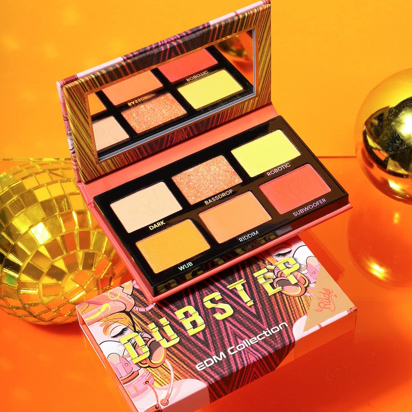 Rude Cosmetics EDM Collection - Dubstep for Women - 0.21 oz Eye Shadow Beauty & Personal Care RUDE