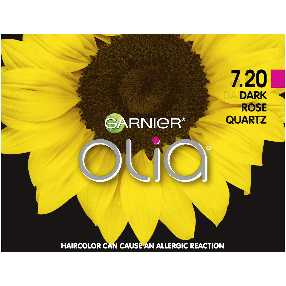 Garnier Olia Bold Ammonia Free Permanent Hair Color (Packaging May Vary), 7.20 Dark Rose Quartz, Rose Hair Dye, 1 Kit, Pack of 1