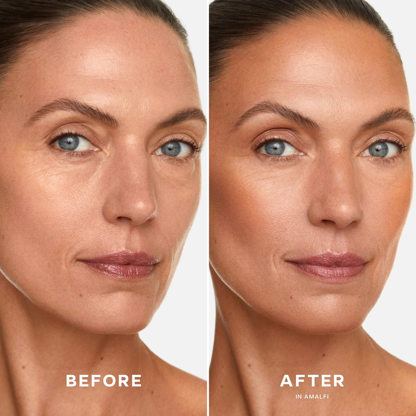 Saie SuperSuede Radiant Baked Bronzer Powder - Hydrating, Long-Lasting + Blurring Powder Bronzer for a Warm, Natural Glow - With Squalane + Jojoba Beauty & Personal Care Saie