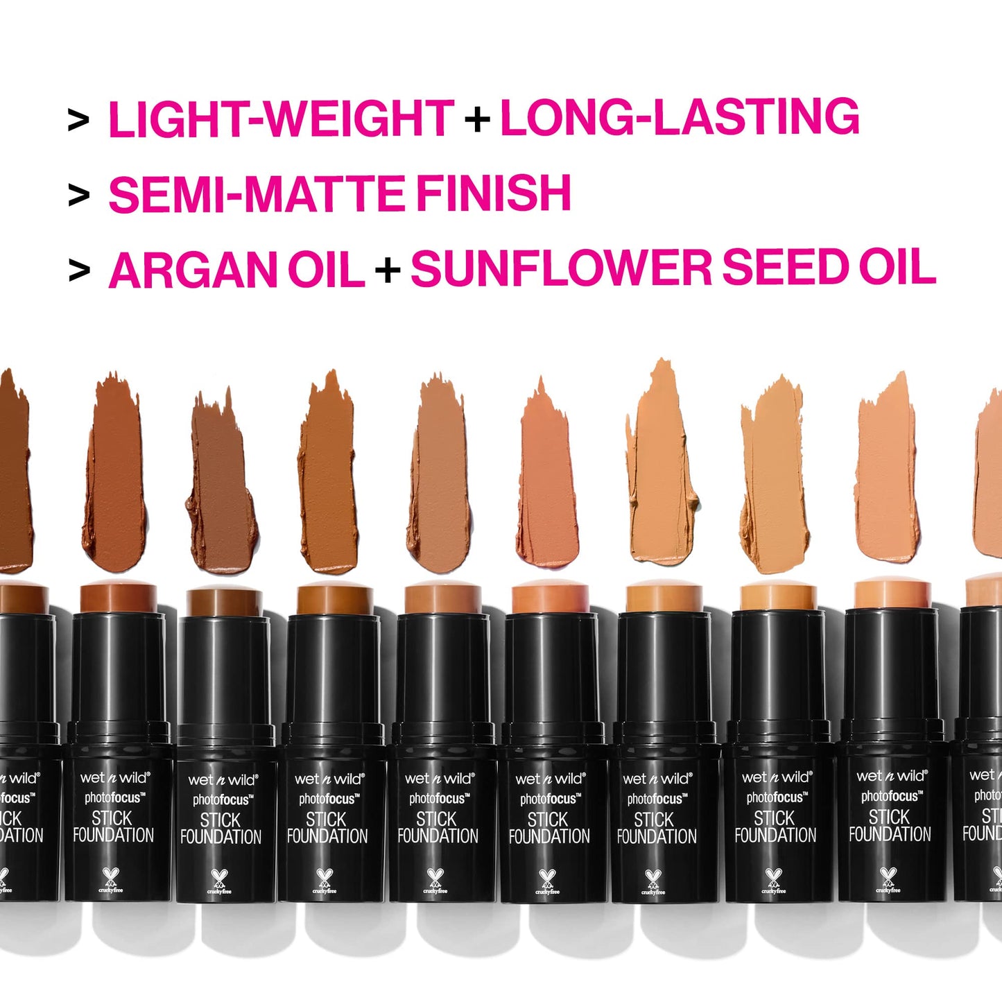 wet n wild Photo Focus Matte Foundation Stick Makeup, Porcelain | Vegan & Cruelty-Free Beauty & Personal Care wet n wild