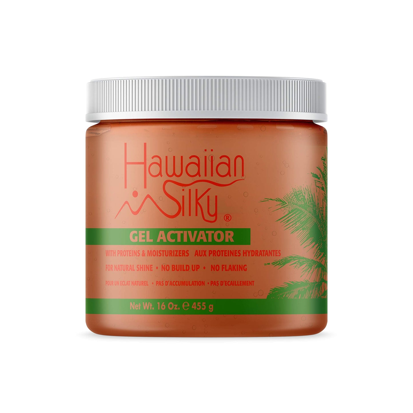 Hawaiian Silky Texturizing Gel Activator, 16 fl oz - Natural Protein Extracts to Style & Moisturize Dry and Damaged Hair - for Color Treated Hair Beauty & Personal Care Hawaiian Silky