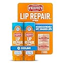 O'Keeffe's Lip Repair Lip Balm With Cooling Relief for Dry, Cracked Lips - Stick (2 Pack) - Moisturizer for Very Dry Lips Beauty & Personal Care O'Keeffe's