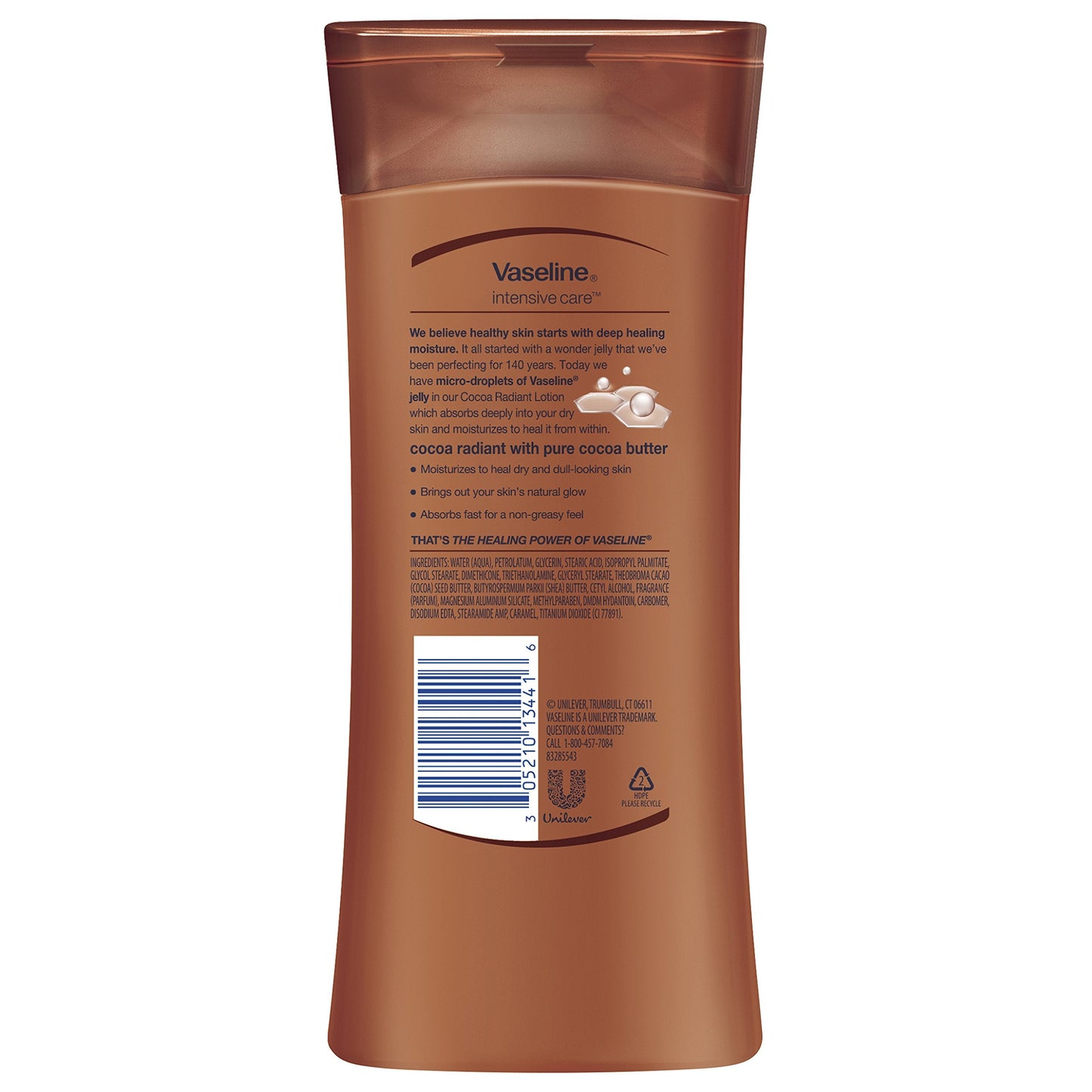 Vaseline Intensive Care hand and body lotion Cocoa Radiant 10 oz, Pack of 4 Beauty & Personal Care Vaseline