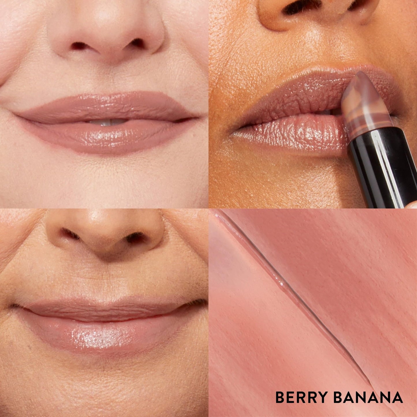 LAURA GELLER NEW YORK Italian Marble Sheer Lipstick - Berry Banana - Hydrating & Lightweight - Vitamin E & Caster Seed Oil - Cream Finish Beauty & Personal Care LAURA GELLER NEW YORK
