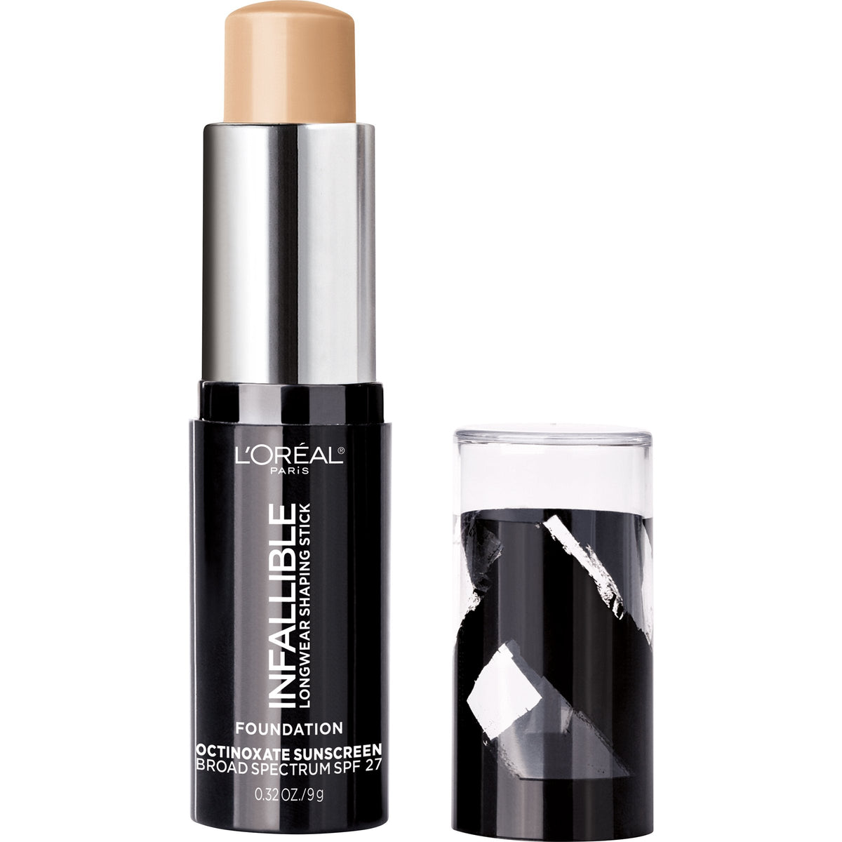 L'Oreal Paris Makeup Infallible Longwear Shaping Stick Foundation, 405 Sand, 1 Tube, 0.32 Ounce Beauty & Personal Care L'Oreal Paris
