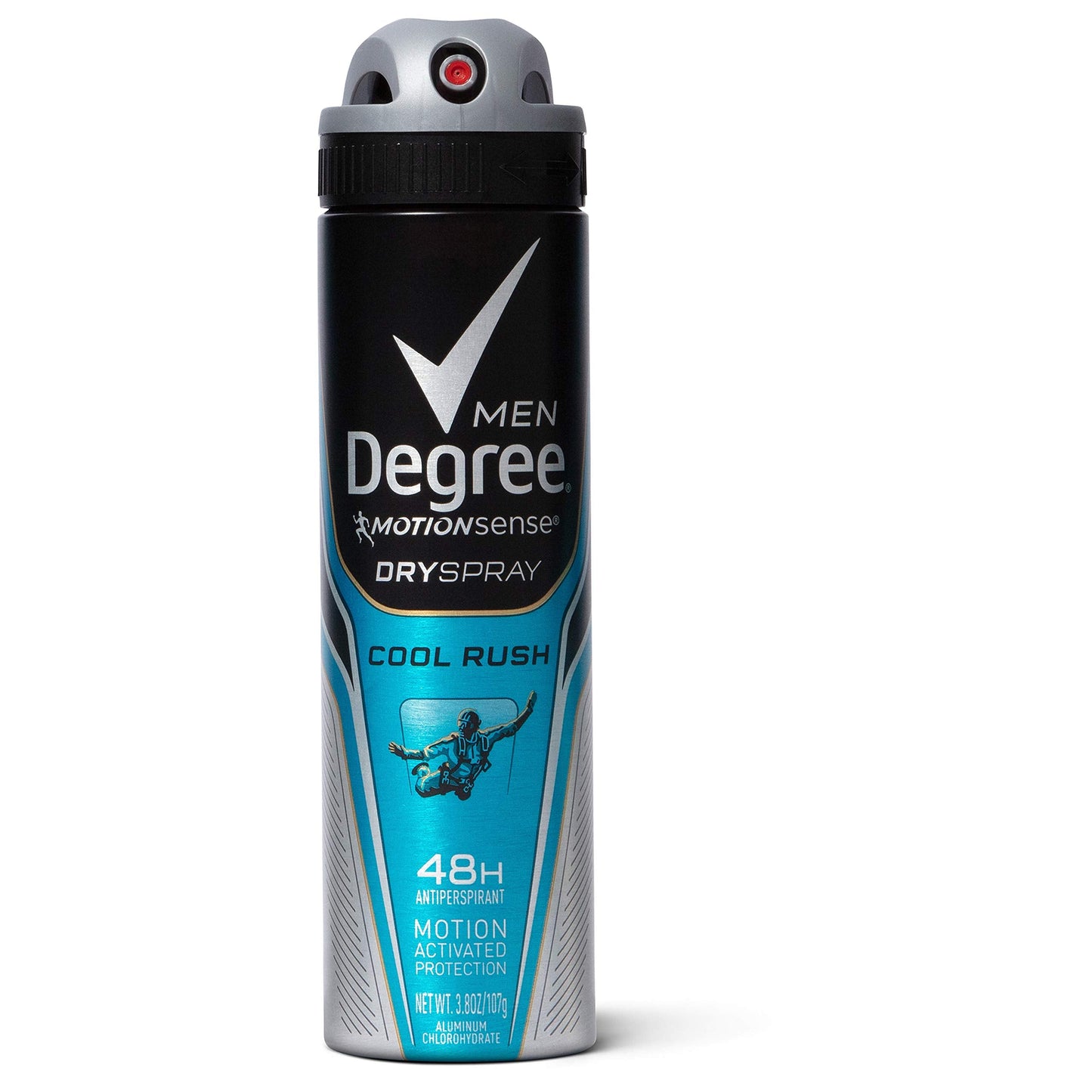 Degree Men Antiperspirant Deodorant Dry Spray for 48 Hour Sweat and Odor Protection Cool Rush With MotionSense Technology 3.8 oz Beauty and Personal Care Degree