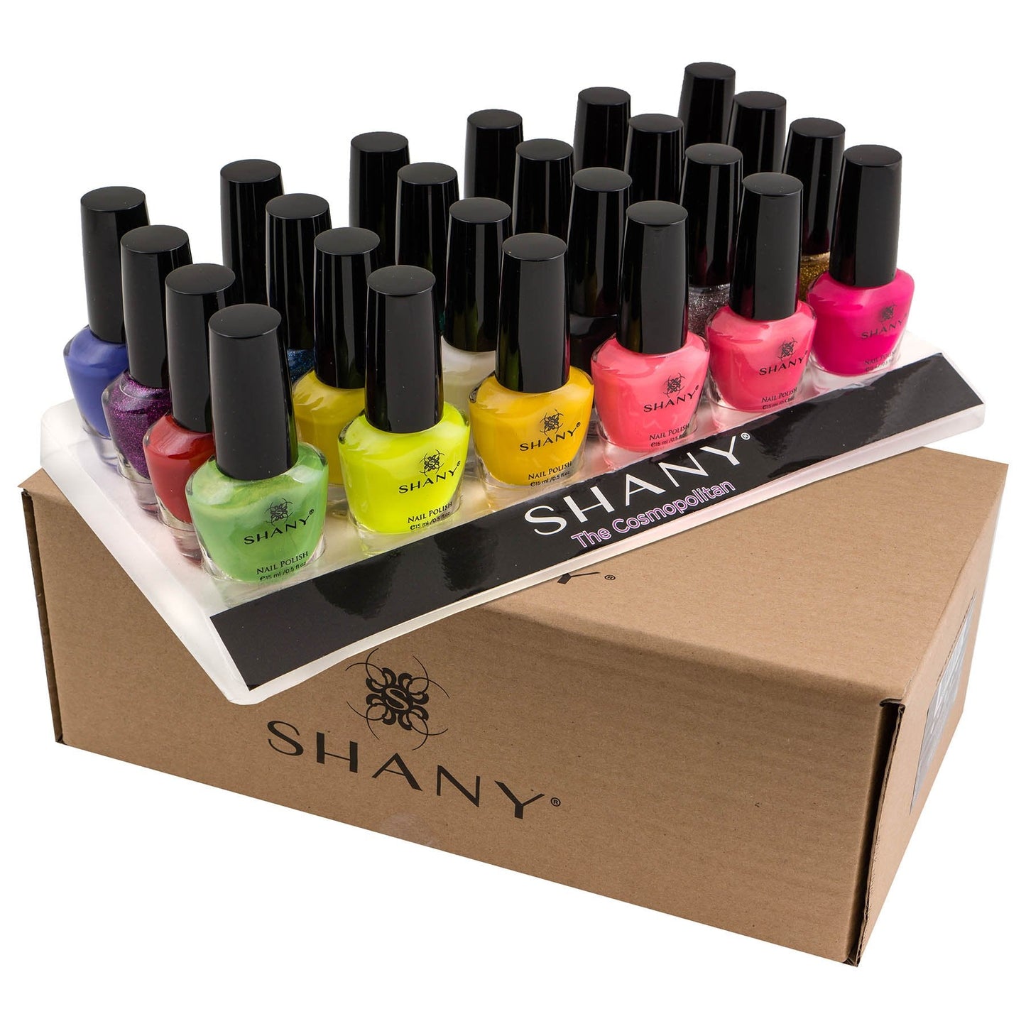 SHANY Cosmopolitan DIY Nail Polish set - Nail Lacquer Quick Dry, Full Size, Vibrant, Colorful, Trendy, Glitter, Glossy, Metallic, Matte Nail Art Nail Beauty & Personal Care SHANY