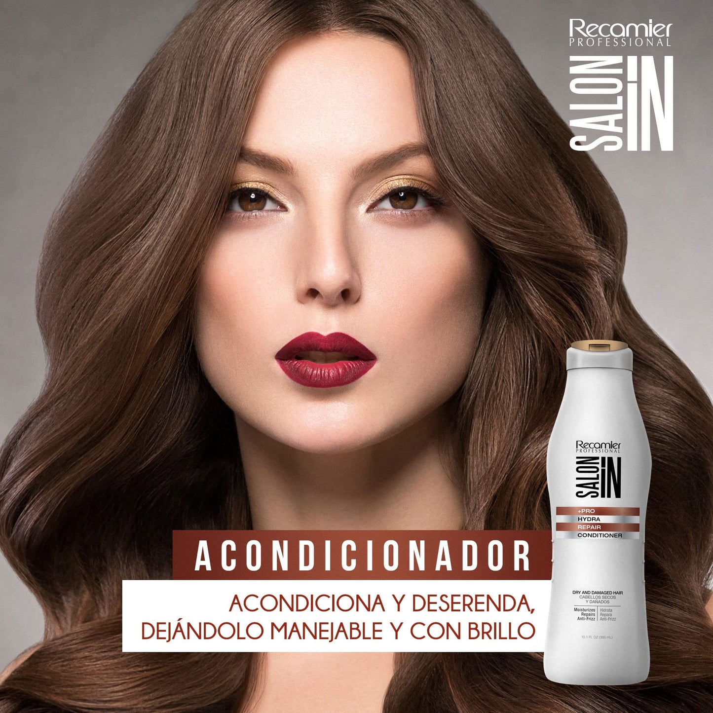 Salon In Recamier Curls & Waves Bundle - Shampoo, Conditioner & Leave-On Treatment for Curly or Wavy Hair Beauty & Personal Care RECAMIER PROFESSIONAL SALON IN