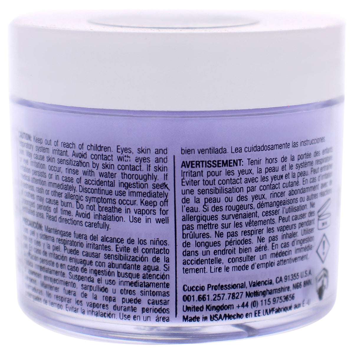 Cuccio Colour Powder Nail Polish - Lacquer For Manicure And Pedicure - Highly Pigmented Powder That Is Finely Milled - Durable Finish, Flawless Rich Beauty & Personal Care Cuccio