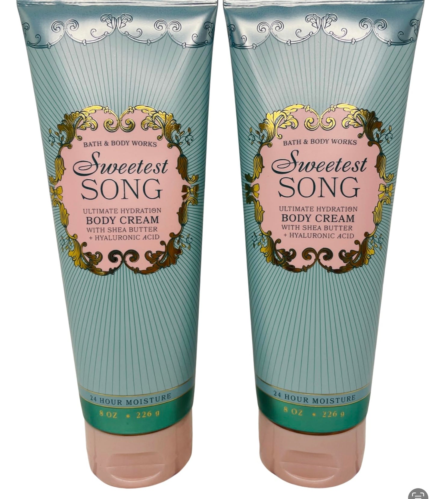 Bath & Body Works Women's Sweetest Song Ultimate Hydration Body Cream 8 Ounces Pack of 2 Beauty & Personal Care Bath & Body Works