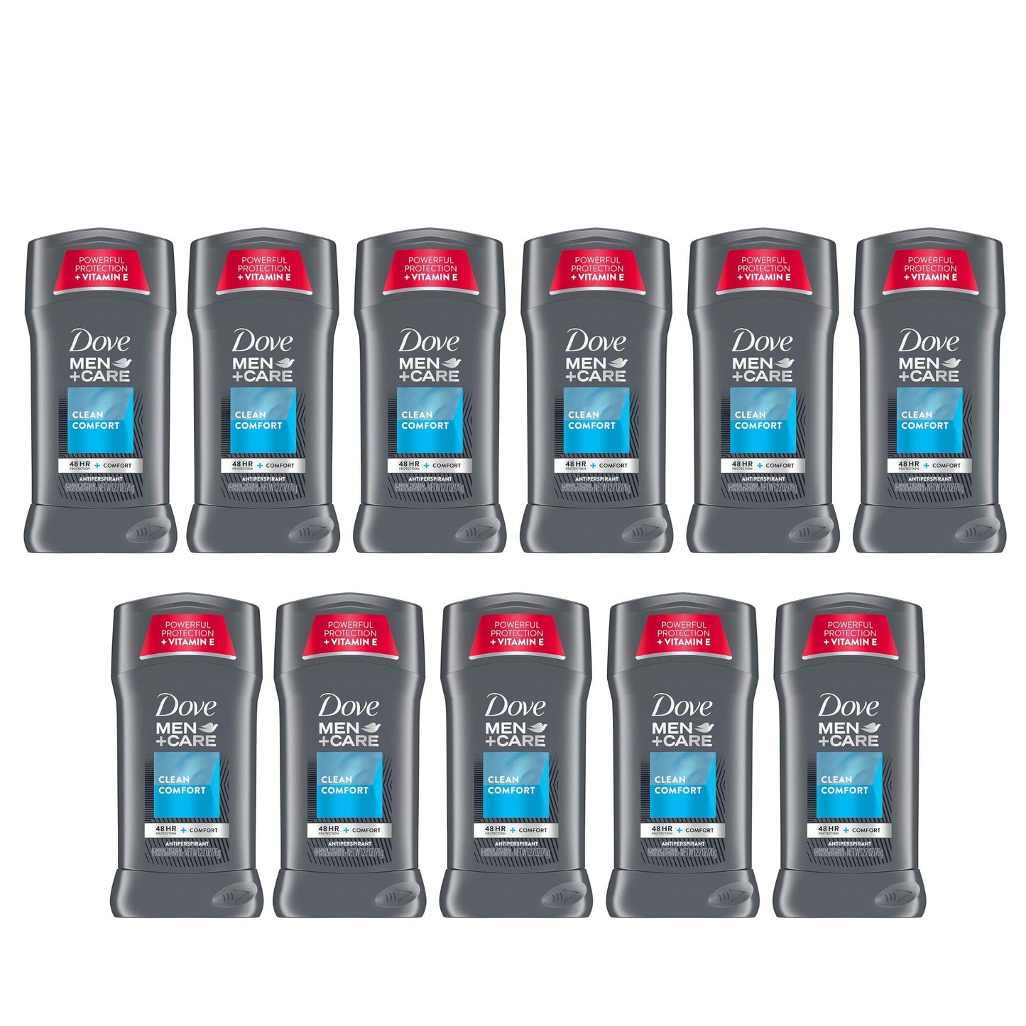 Dove Men+Care Antiperspirant Deodorant Stick Clean Comfort 2.7 oz (Pack of 11) Beauty and Personal Care Dove
