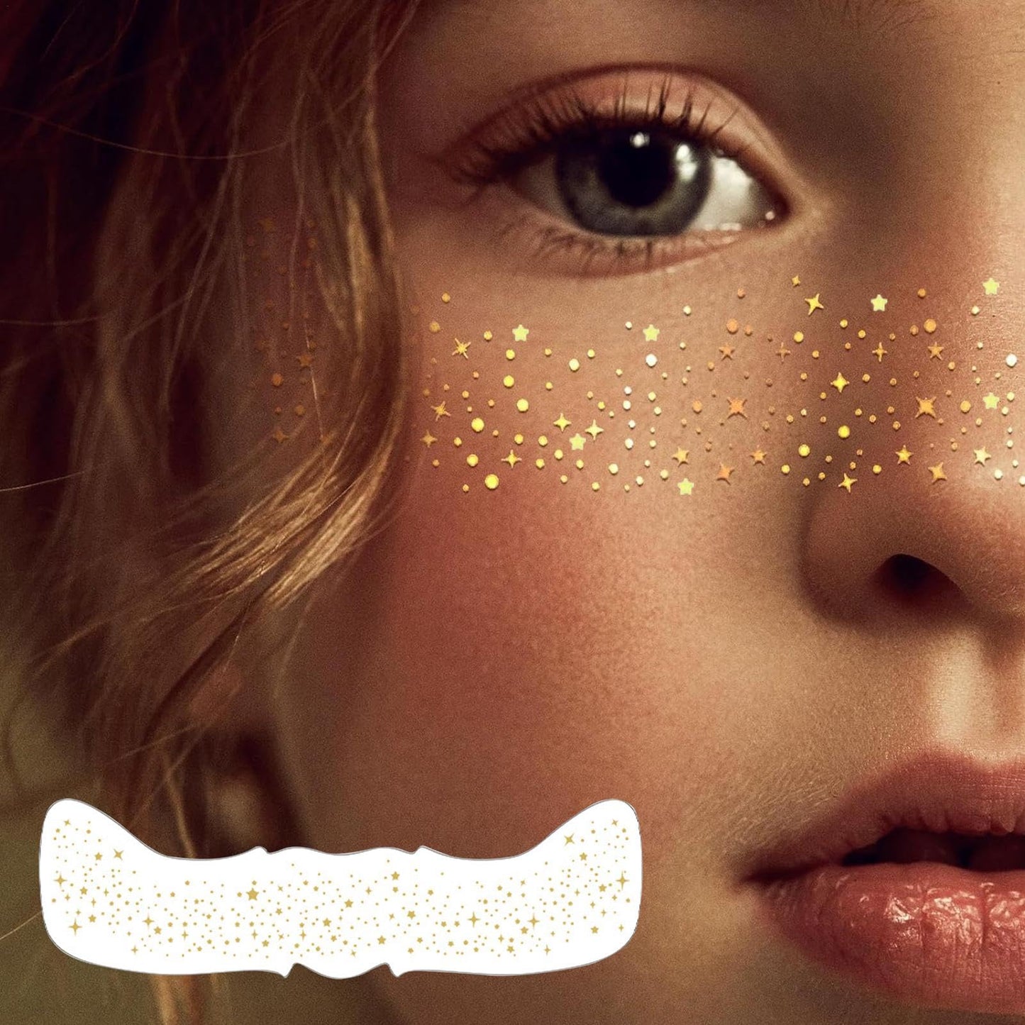 Makeup Glitter Speckle Patches for Face | Waterproof Speckles Patches Decor,Face Glitter Makeup Speckle,Safe and Harmless Makeup Tool Beauty & Personal Care Shakven