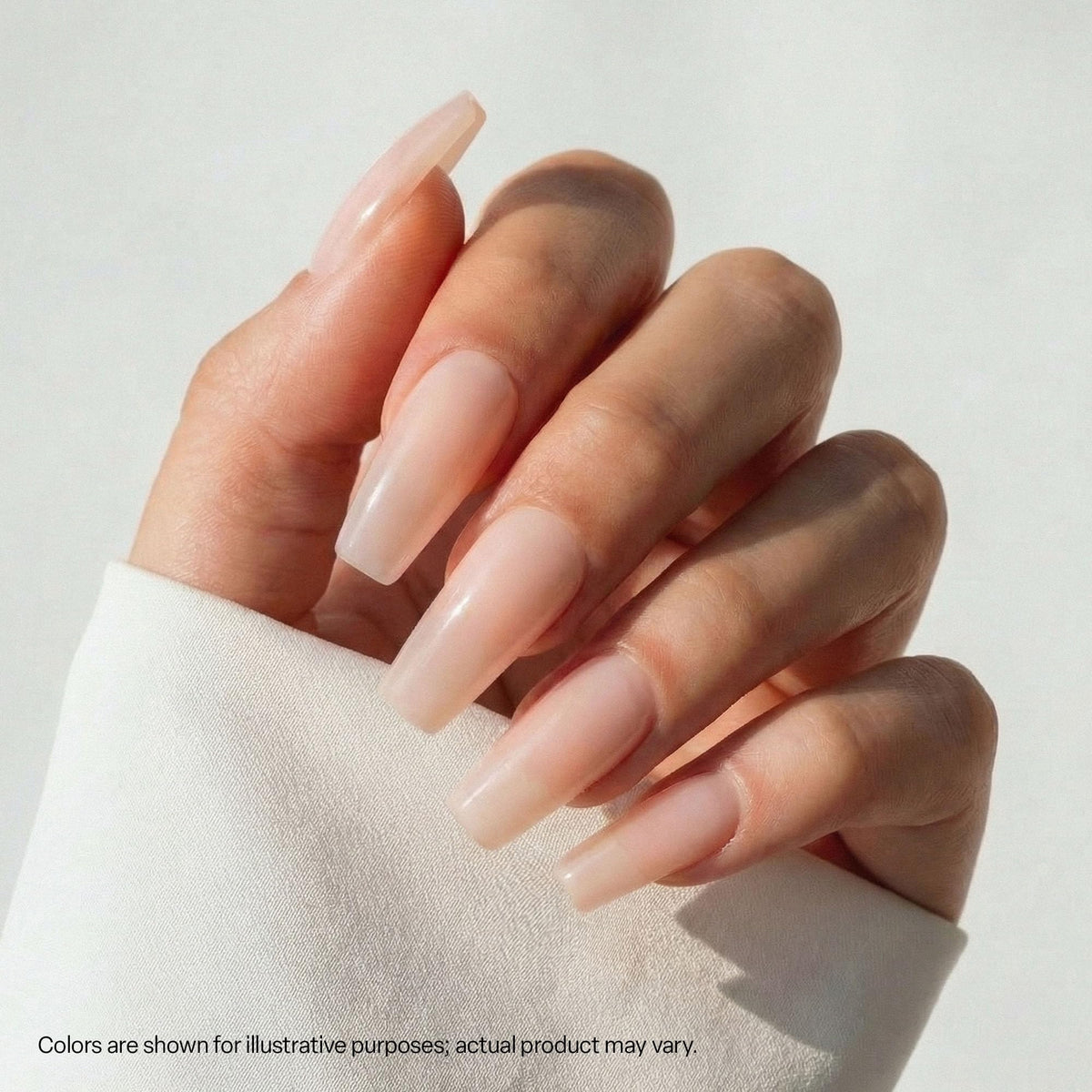 Apres Neutrals Gel-X Maisie Box Of Press On Nails, 11 Sizes 00-9, Soft Gel Nail Tip Box (150pcs) (Natural Coffin Medium, 150pcs)