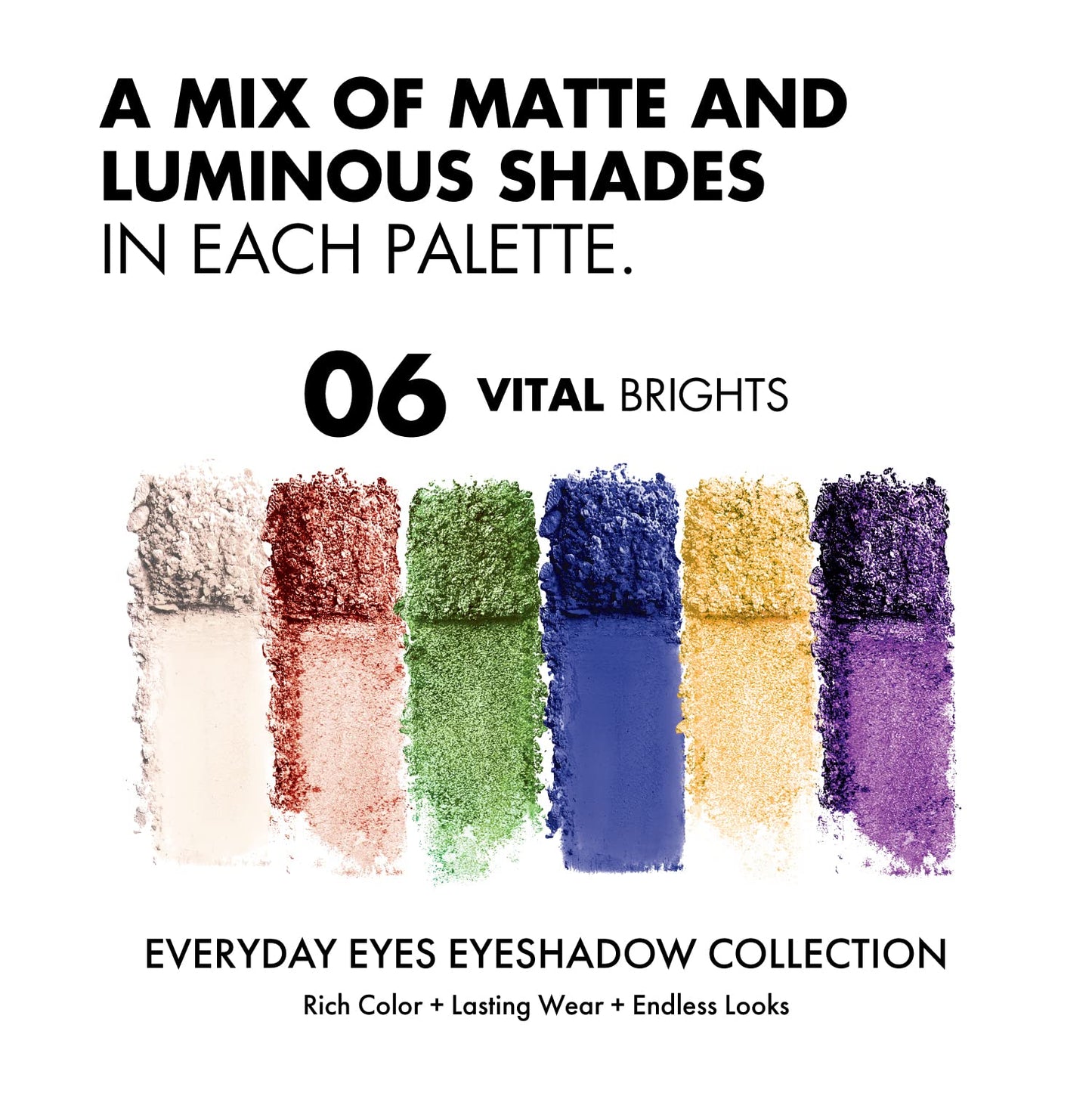 Everyday Eyes Eyeshadow Collection - Vital Brights Beauty & Personal Care Milani