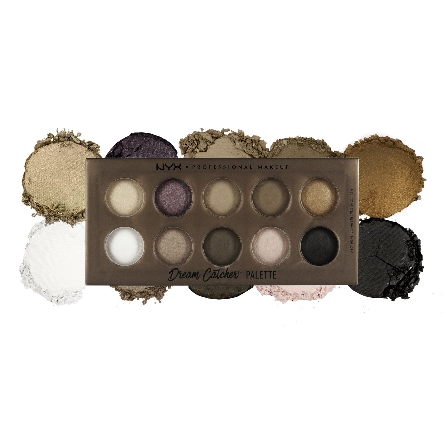 NYX PROFESSIONAL MAKEUP Dream Catcher Palette, Golden Horizons, 0.56 Ounce Beauty & Personal Care NYX PROFESSIONAL MAKEUP