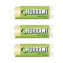Hurraw! Apple Lip Balm, 3 Pack: Organic, Certified Vegan, Cruelty and Gluten Free. Non-GMO, 100% Natural Ingredients. Bee, Shea, Soy and Palm Free. Beauty & Personal Care HURRAW!