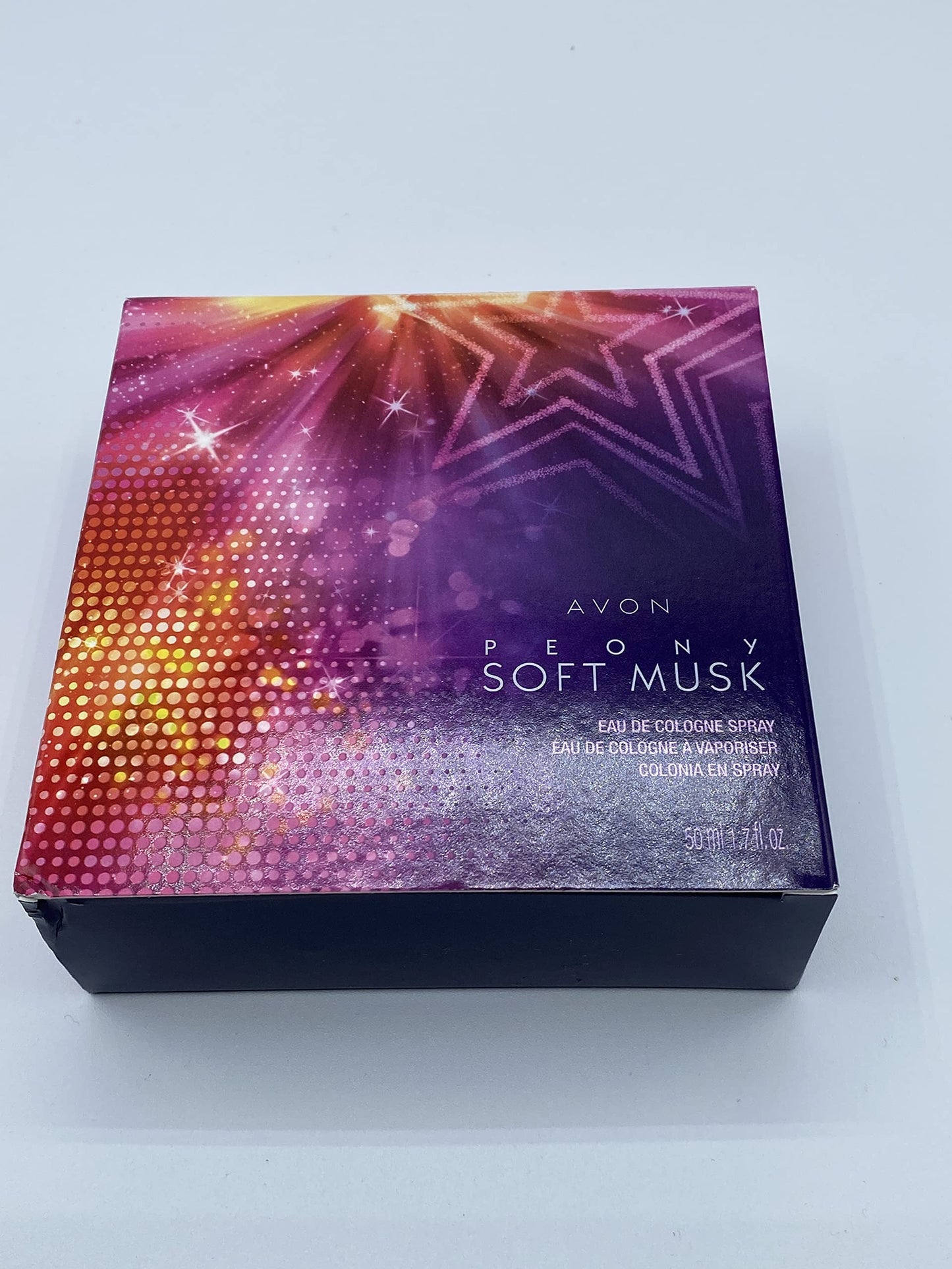 New Peony Soft Musk Eau De Cologne Splash, 1.7 Fl.oz. Beauty & Personal Care AVON
