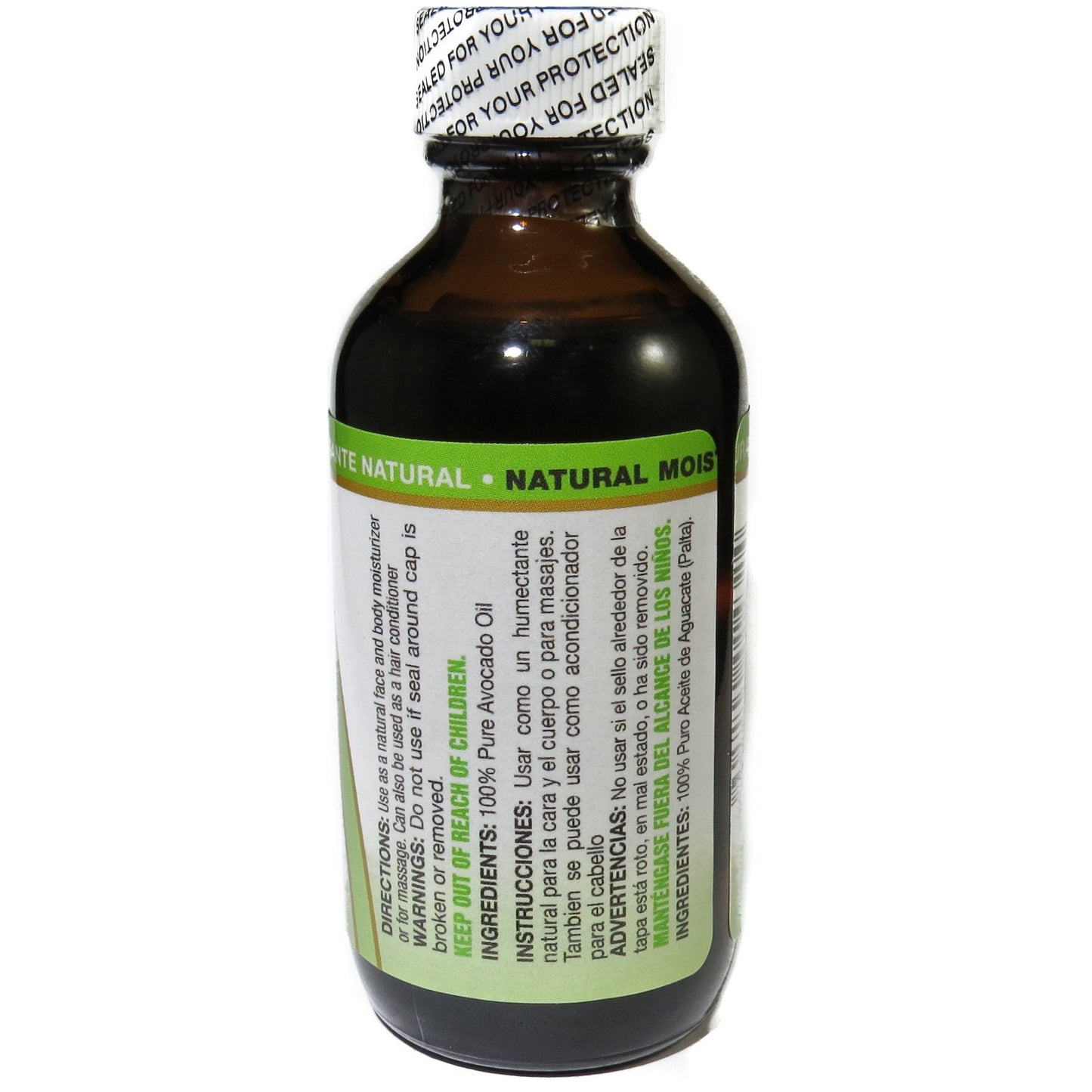 Organic Avocado Oil 2 oz - Aceite de Aguacate Sanar Naturals 100% Pure and Natural Cold Pressed Beauty & Personal Care Sanar