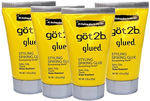 Schwarzkopf got2b Glued Styling Spiking Glue 1.25 oz (Pack of 4) Beauty & Personal Care Got2B