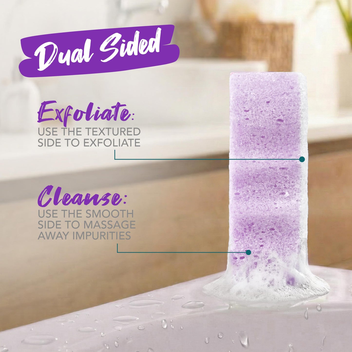 Spongeables Body Wash in a 20+ Wash Sponge, Acai Berry, 3 Count Beauty and Personal Care Spongeables