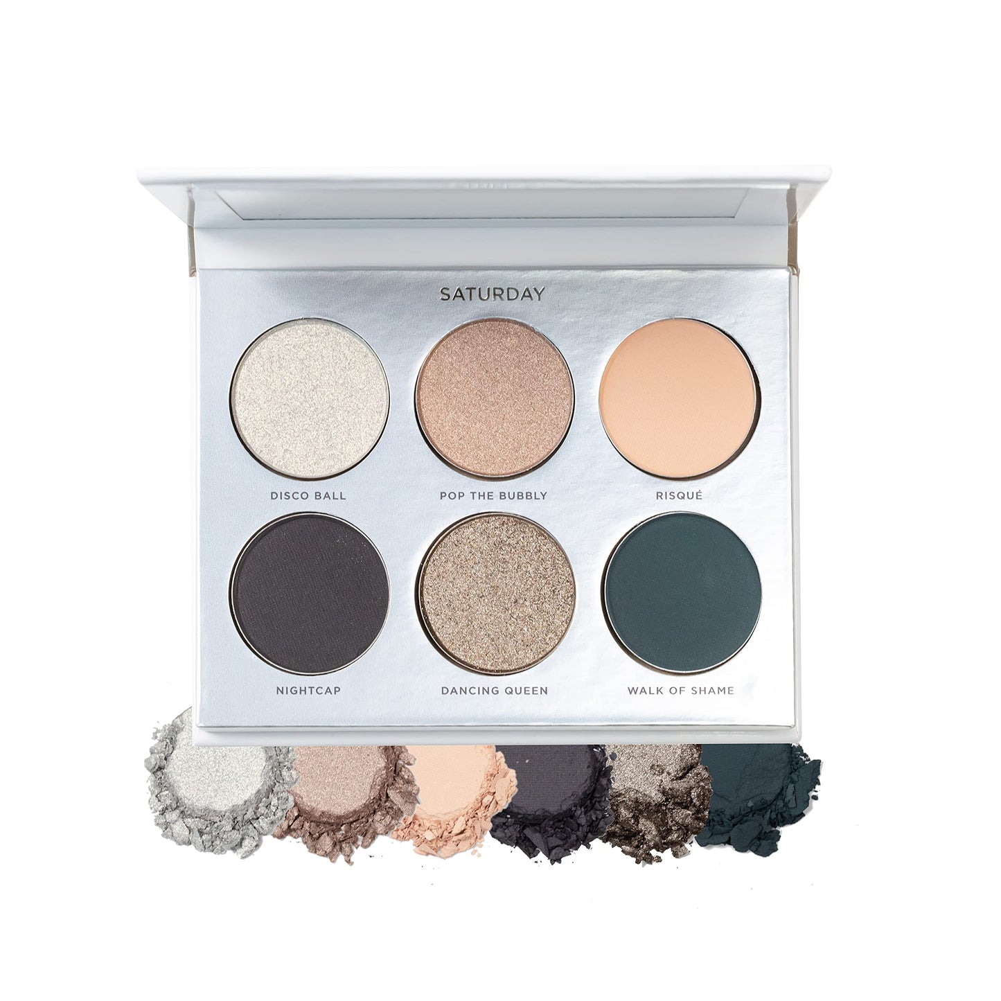 PÜR MINERALS On Point Eyeshadow Palette, Matte, Shimmer & Metallic Shades, Skincare-Infused Formula, Cruelty Free, Saturday Beauty & Personal Care PÜR MINERALS