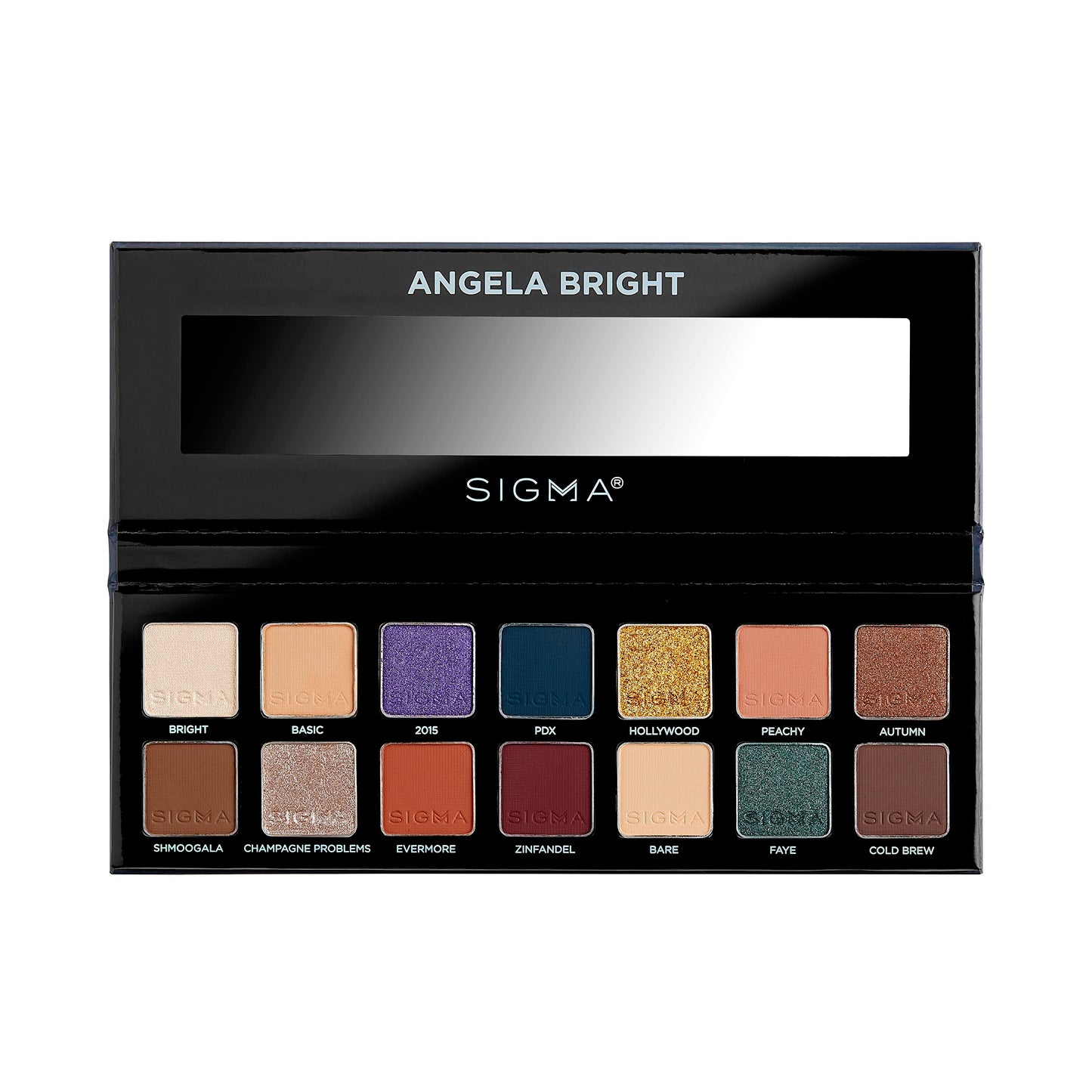 Sigma x Angela Bright Eyeshadow Palette Beauty & Personal Care Sigma Beauty