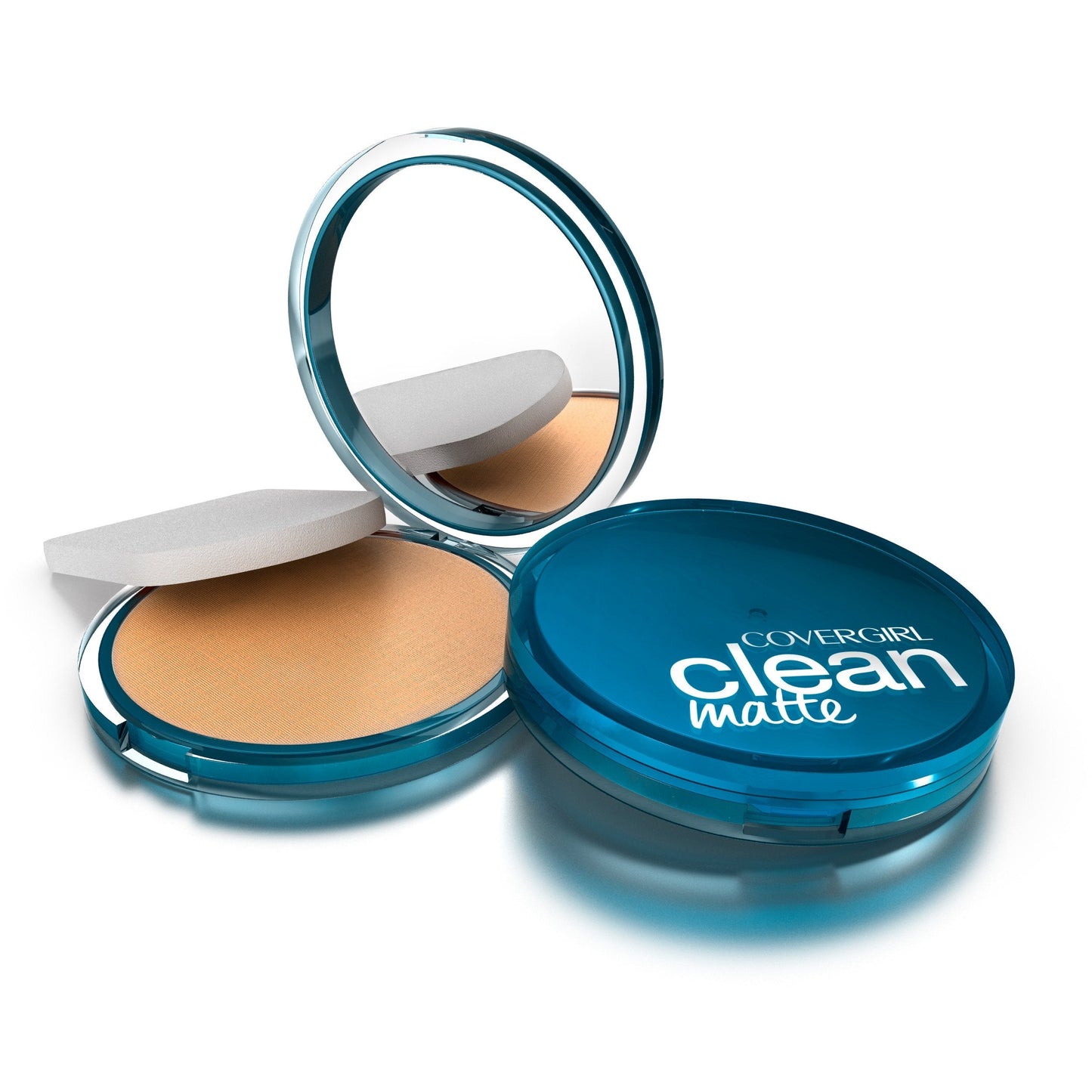 COVERGIRL Clean Oil Control Pressed Powder, Warm Beige 545, 0.35 Ounce Pan (Pack of 2) Beauty & Personal Care COVERGIRL