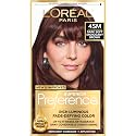 L'Oreal Paris Superior Preference Luminous Fade-Defying Permanent Hair Color, Hair Dye For Up to 9 Weeks of Radiance, Dark Soft Mahogany Brown 4SM, 1 Beauty & Personal Care L'Oreal Paris