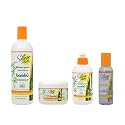 Silicon Mix Bambu Shampoo 16oz & Treatment & Leave-in 8oz & Polisher 4oz "Set" Beauty & Personal Care Silicon Mix