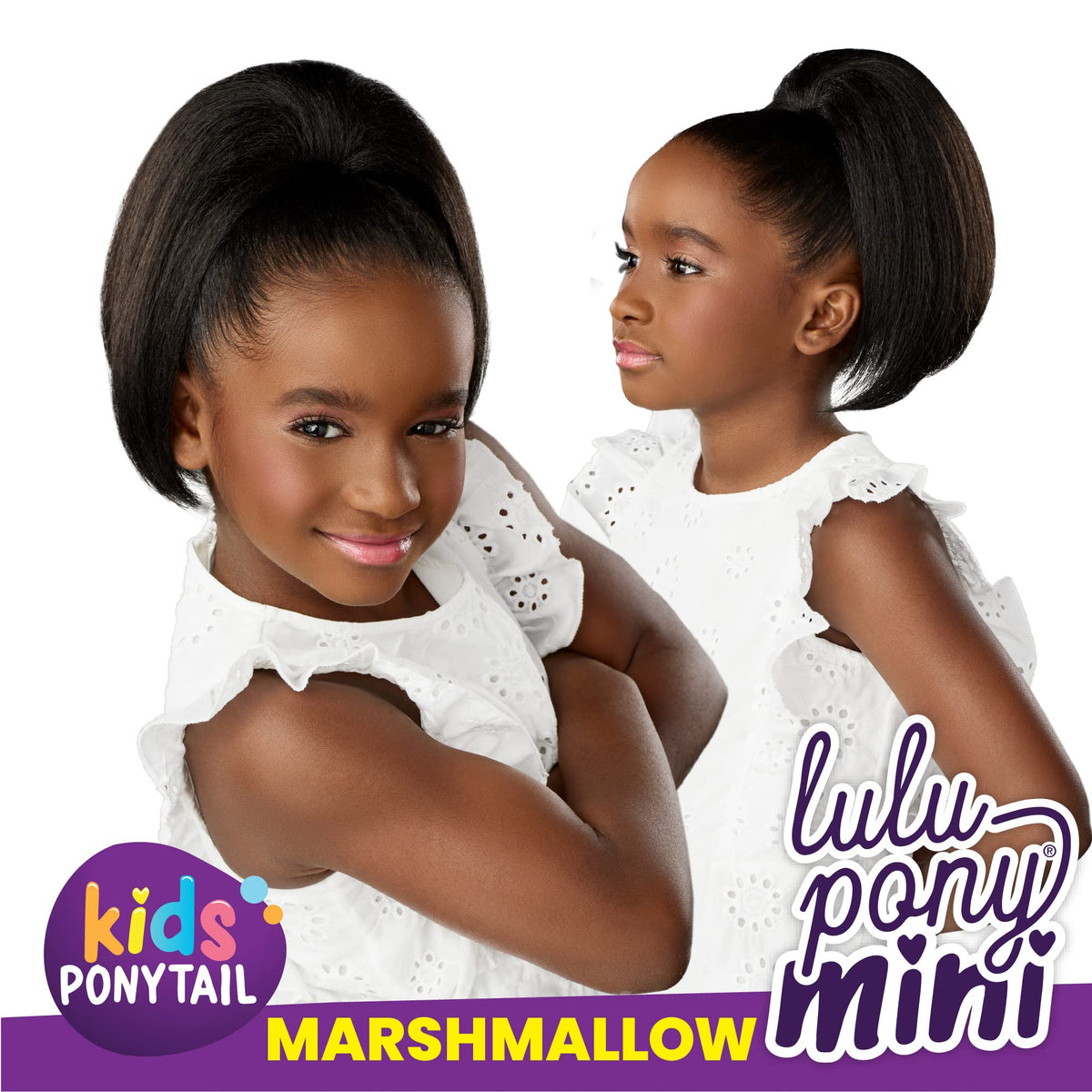 Sensationnel Lulupony Mini-Marshmallow,1 JETBLACK