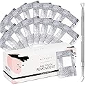 Makartt Nail Polish Remover Set - 200 pcs Foil Nail Wraps with Cuticle Pusher, Soak Off Foils for Gel Remover with Lint-Free Larger Cotton Pads Beauty & Personal Care Makartt