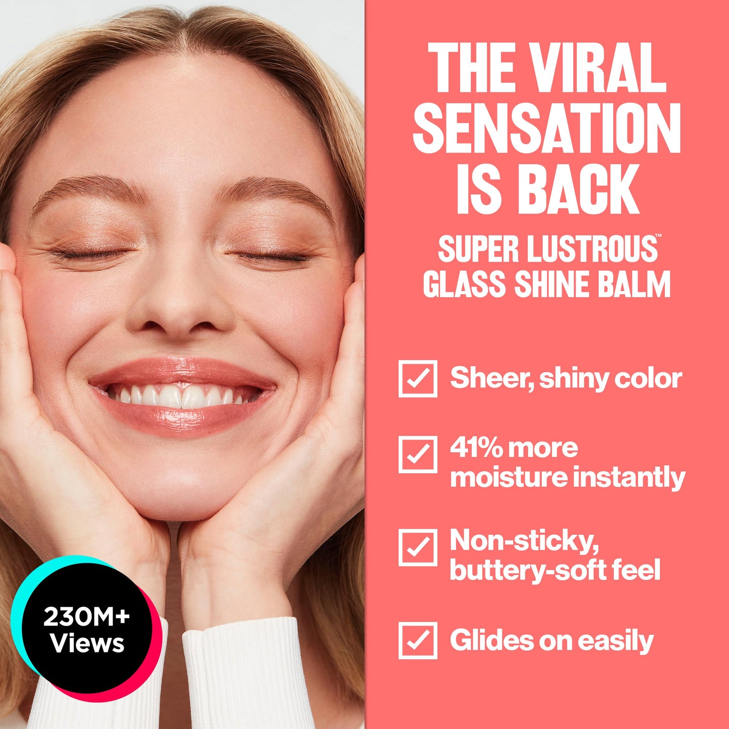 REVLON Super Lustrous Glass Shine Balm Gift Set, 3-Piece, Lipstick Multipack, Hydrating Tinted, Sheer Glossy Finish, 003 Honey Shine, 008 Rum Raisin Beauty & Personal Care REVLON