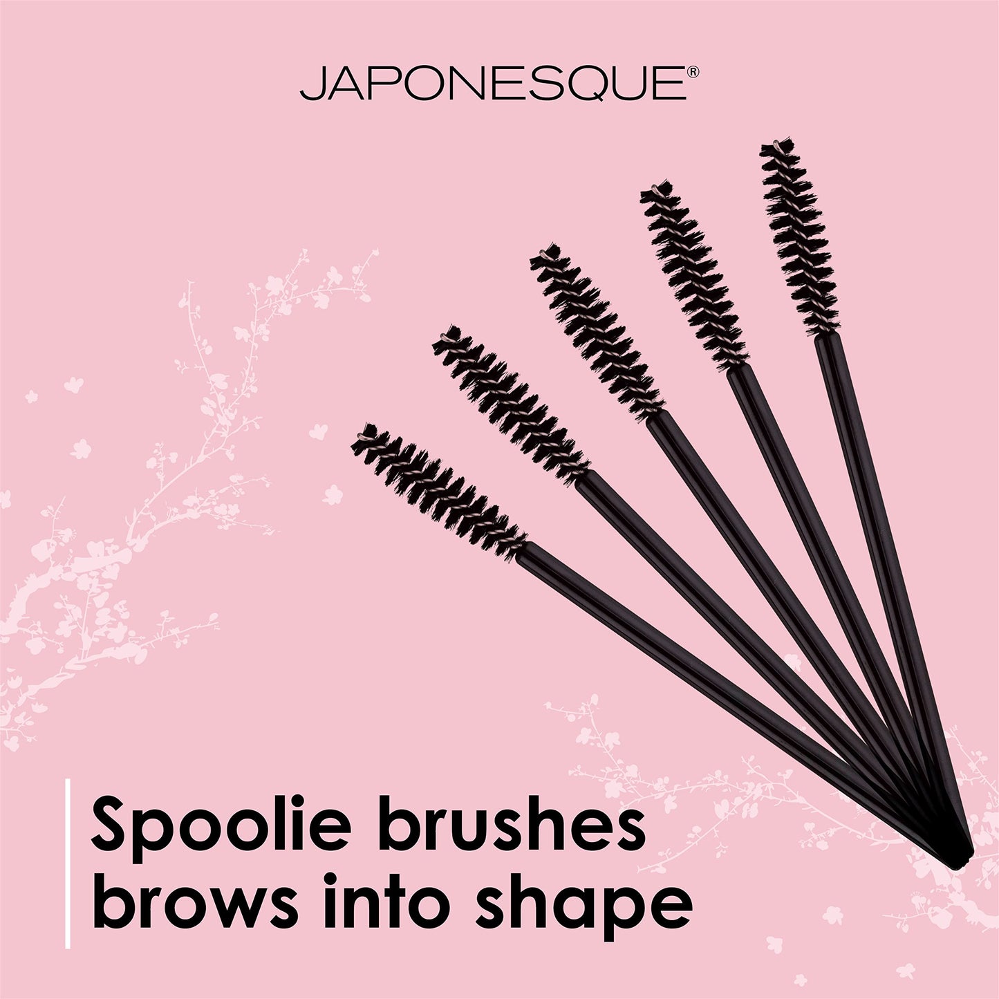 JAPONESQUE Luxe Brow Kit, Rose Gold Slant Tweezers, Beauty Scissors, One Spoolie Brush Beauty and Personal Care JAPONESQUE