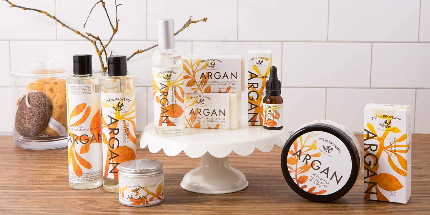 Pre de Provence Moroccan Argan Oil Nourishing, Cleansing Oil - Citrus Beauty & Personal Care Pre de Provence