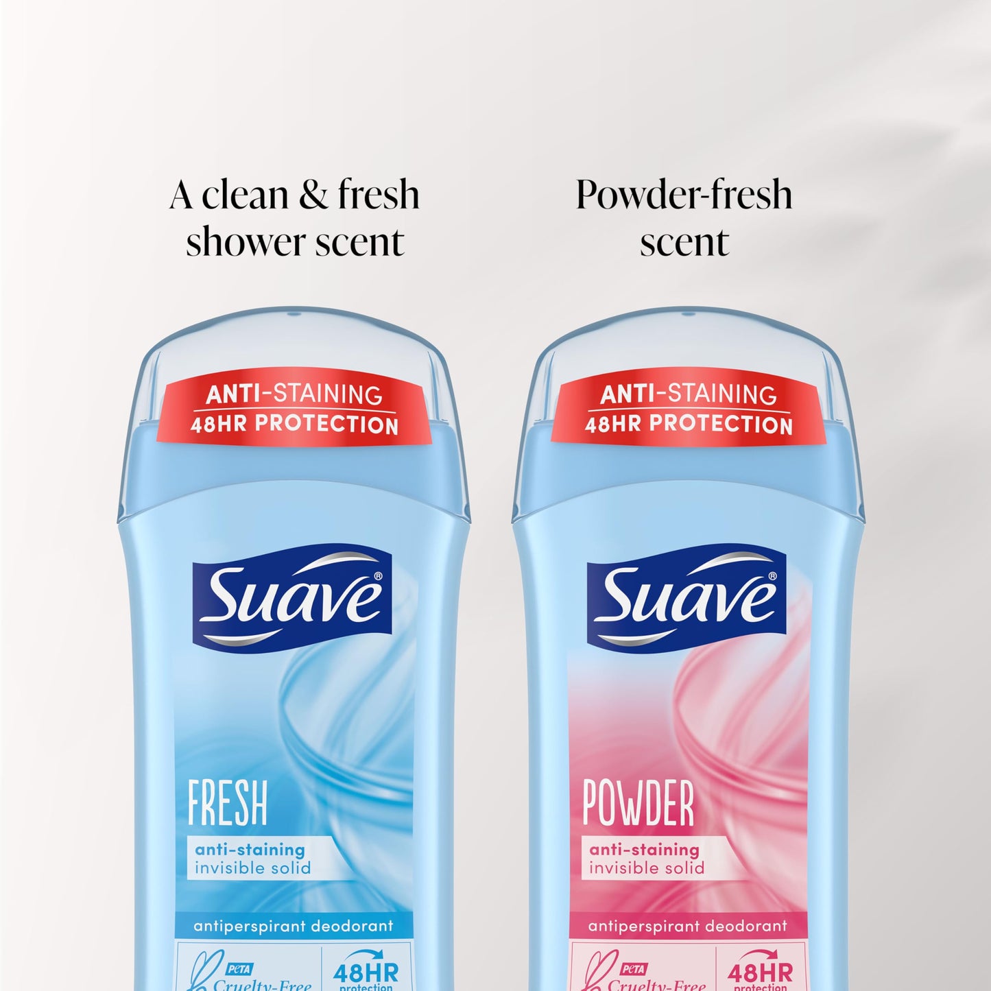 Suave Deodorant Women, Antiperspirant, Powder and Fresh Bundle, 48-Hour Odor & Wetness Protection, Deodorant for Women With Essential Oils Beauty and Personal Care Suave
