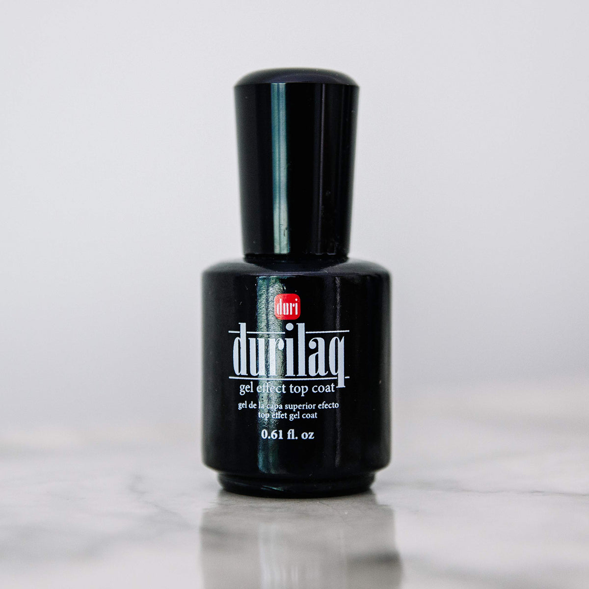 duri Nail Polish, Durilaq Gel Effect Top Coat, Glossy, Fast Drying and Long Lasting Gel Like Look, 0.61 Fl Oz Cosmetics