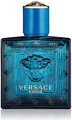 Versace Eros by versace 0.17 oz (5 ml) EDT Splash Men Mini NEW IN BOX Beauty & Personal Care Versace