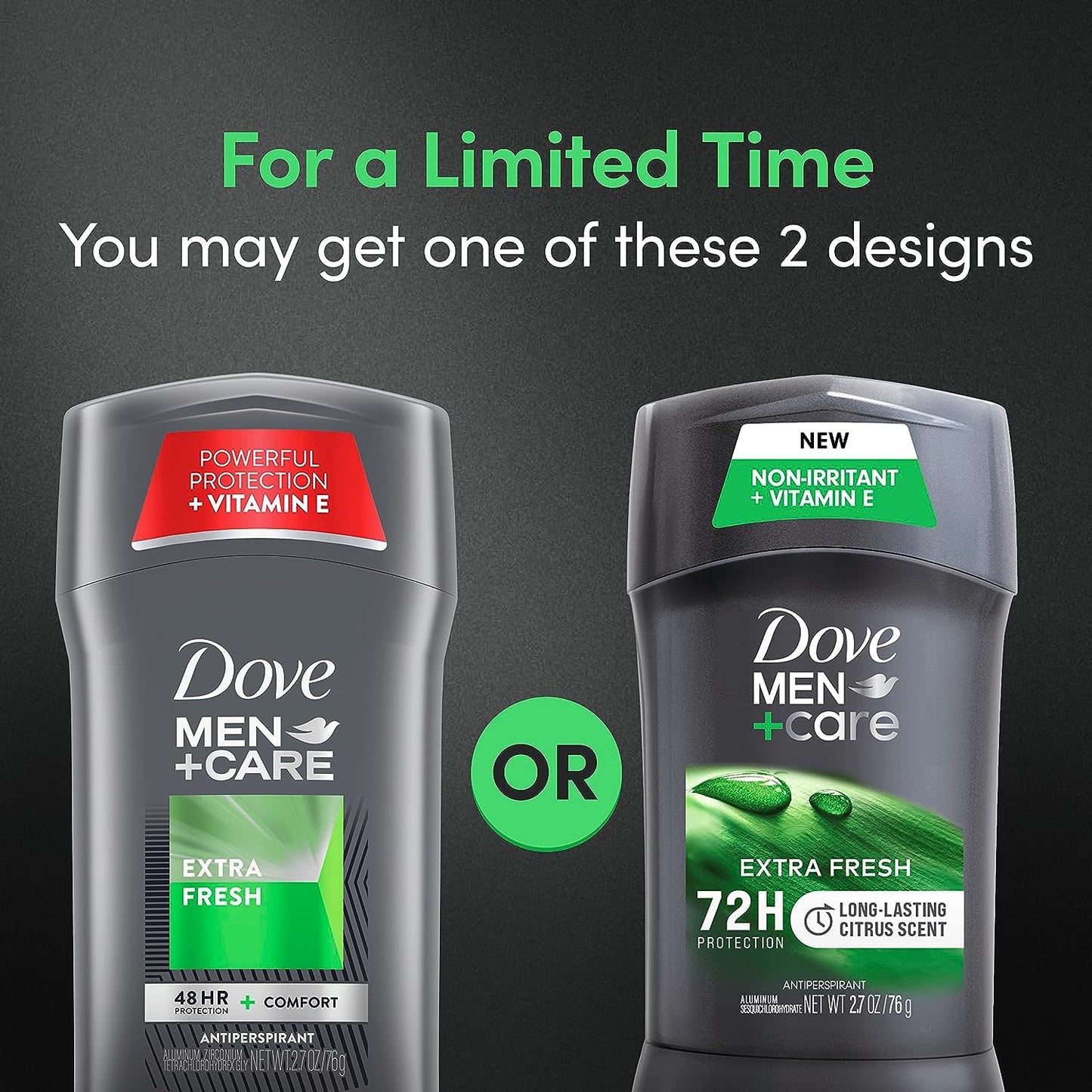 Dove Men + Care 48 Hour Antiperspirant Stick, Non-Irritant, Extra Fresh, 2.7 Ounces, Pack of 11 Beauty and Personal Care Dove