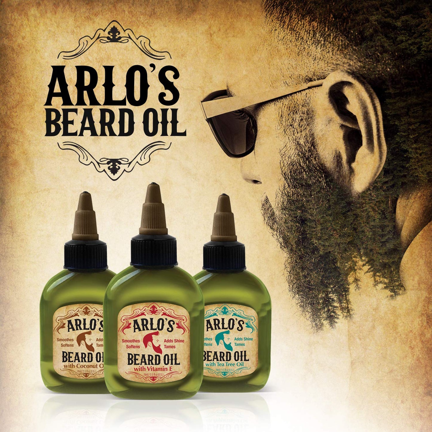 Arlo's Beard Oil - Fresh To Death 2.5 ounce Beauty & Personal Care Arlo's