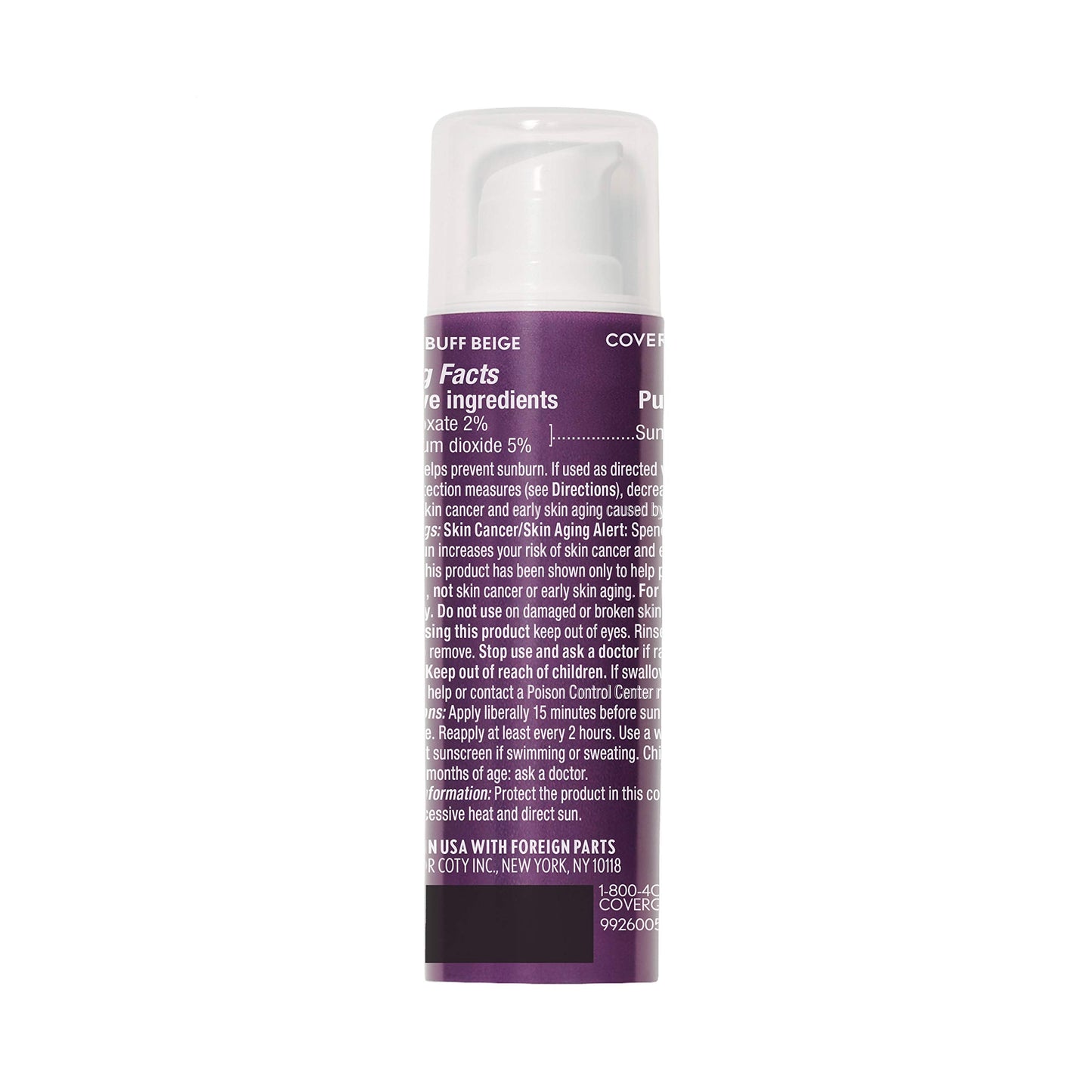 COVERGIRL Advanced Radiance Age-Defying Foundation Makeup, Buff Beige, 1 oz (Packaging May Vary) Beauty & Personal Care COVERGIRL