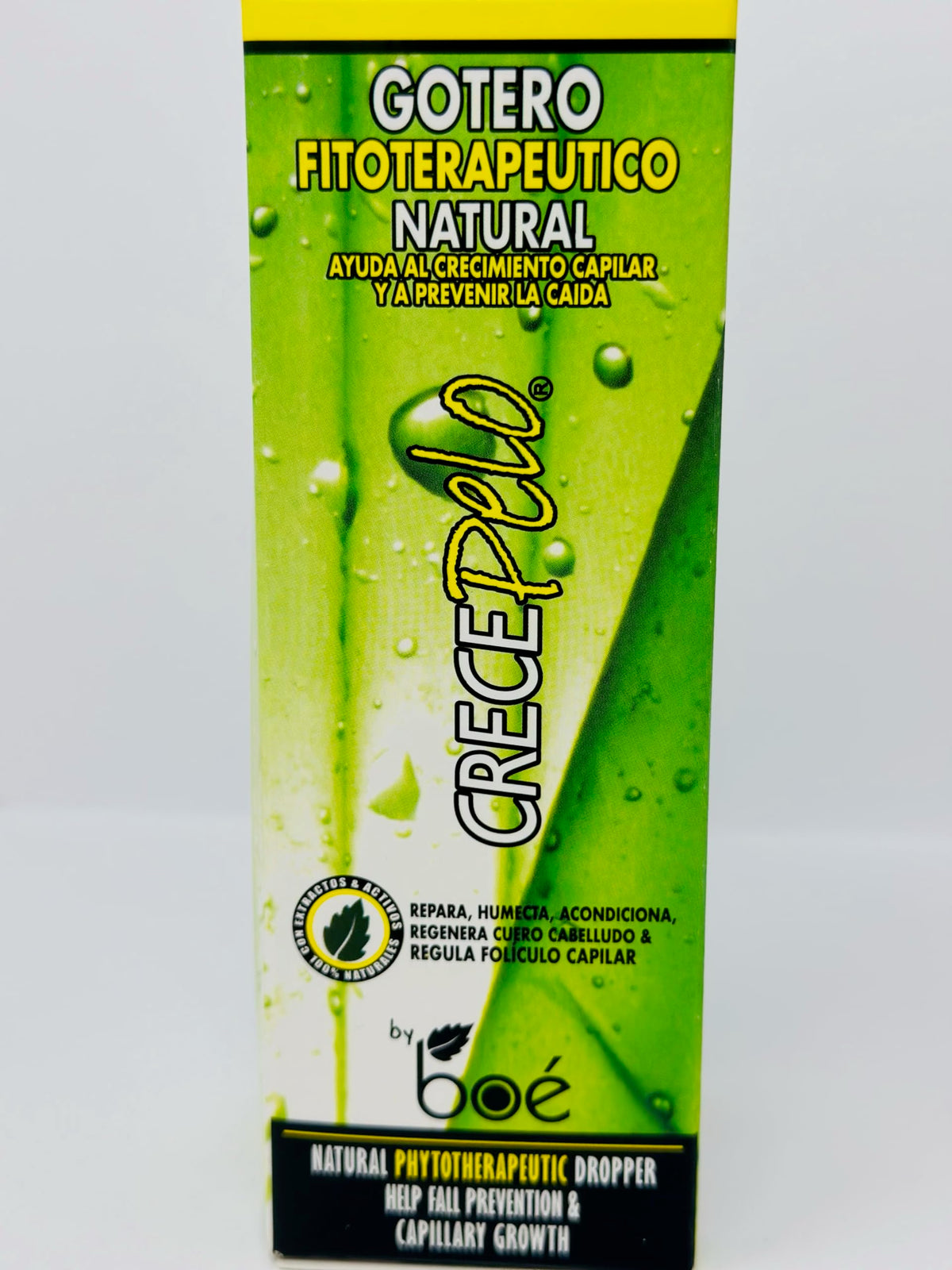Natural Phytotherapeutic Hair Growth Dropper - 4.25 oz - Intensive Scalp Treatment for Hair Loss Prevention & Regeneration - Strengthens & Hydrates