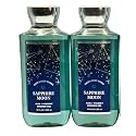 Bath & Body Works Shower Gel, Set of 2 Bottles, Each Bottle 10oz (Sapphire Moon) Beauty & Personal Care Bath & Body Works