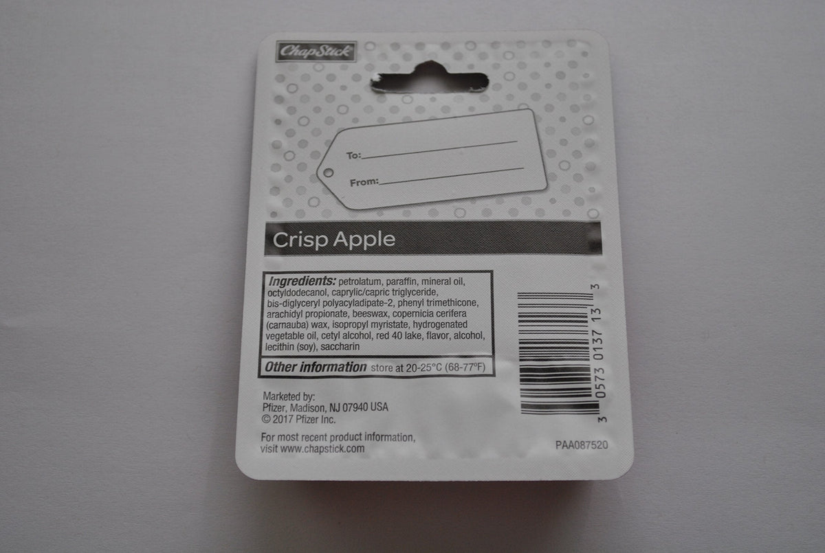 Chapstick Lip Balm - Crisp Apple 0.15 oz/4 g Beauty & Personal Care ChapStick
