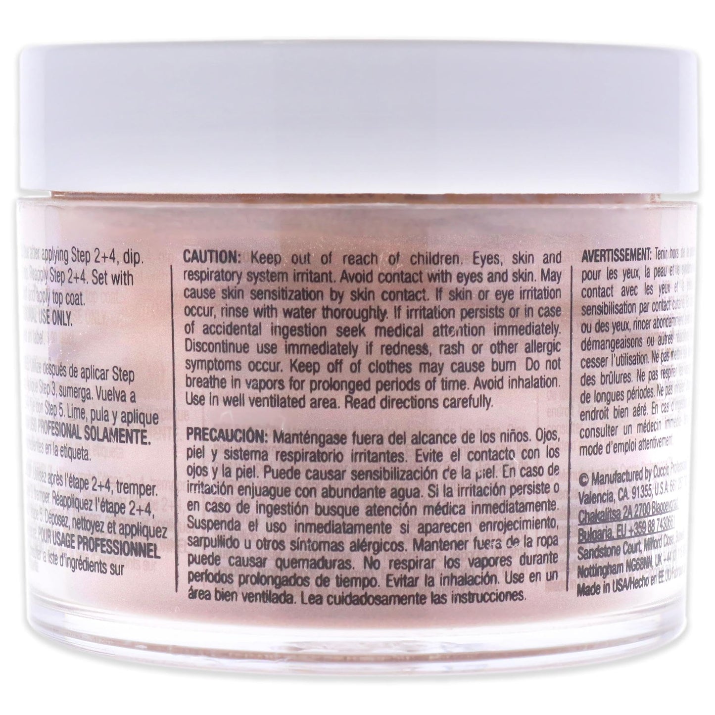 Cuccio Colour Powder Nail Polish - Lacquer For Manicure And Pedicure - Highly Pigmented Powder That Is Finely Milled - Durable Finish With A Flawless Beauty & Personal Care Cuccio