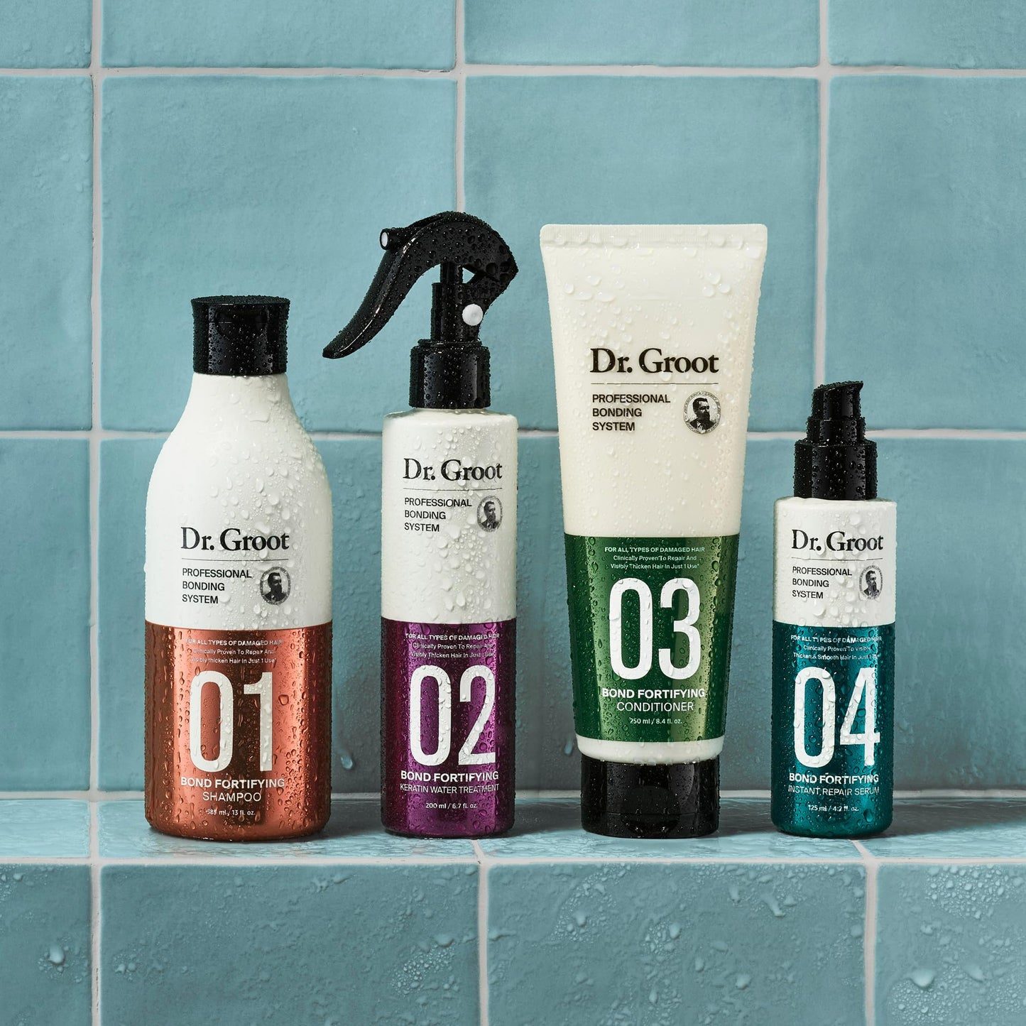 Dr. Groot Bond Fortifying Hair Care Serum with Keratin & Silk Protein, Korean, Professional Bonding System, Clinically Proven to Instant Repair Beauty & Personal Care Dr. Groot