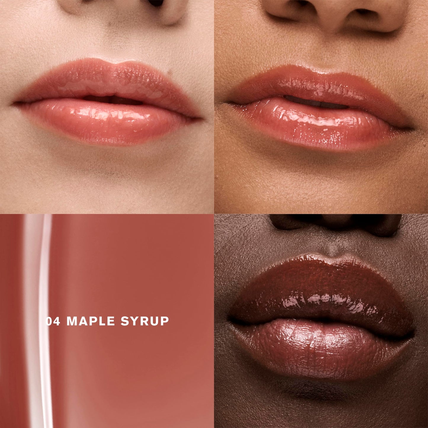 Estée Lauder Glossy Pout Lip Oil | Plumping & Moisturizing with a Sheer Tint | Includes Hyaluronic Acid + Vitamin E, 04 Maple Syrup Beauty & Personal Care Estée Lauder